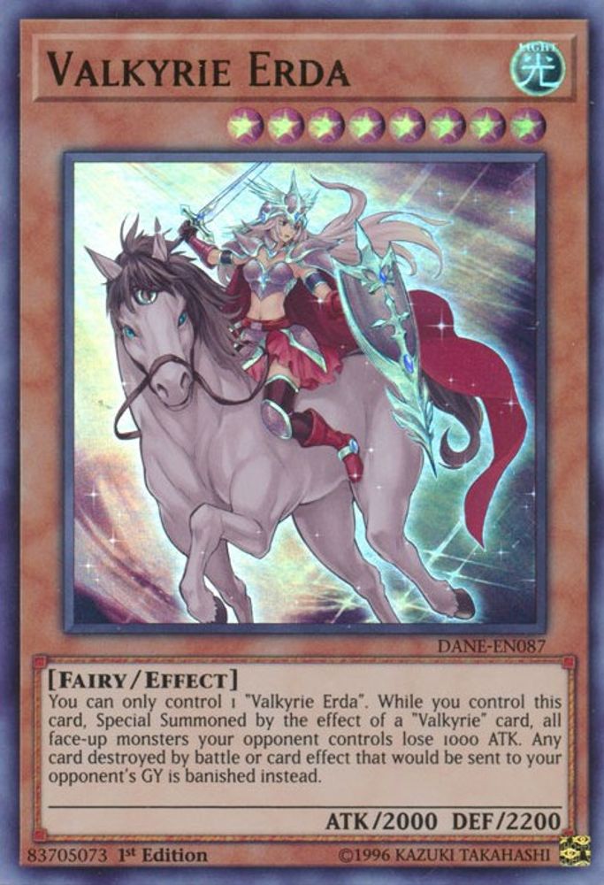 Valkyrie Erda (DANE-EN087) - Ultra Rare