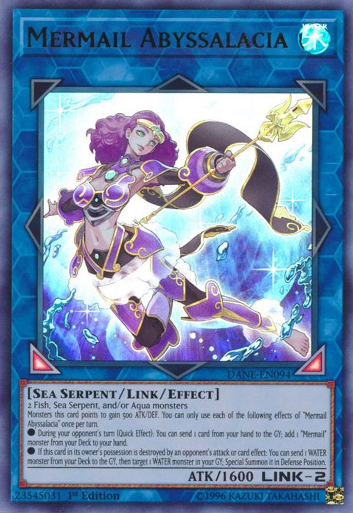 Mermail Abyssalacia (DANE-EN094) - Ultra Rare