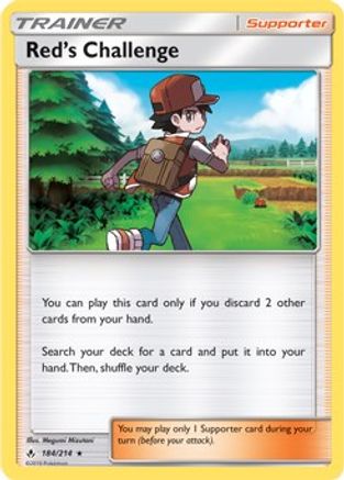 Red's Challenge - 184/214 (SM - Unbroken Bonds)/214  - Rare