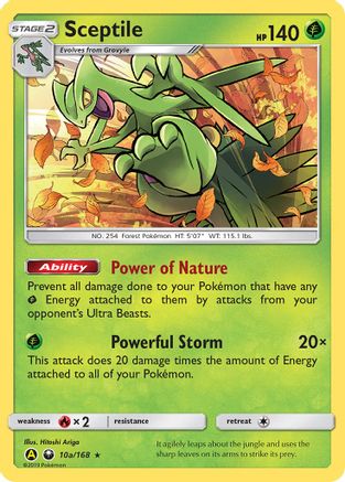 Sceptile 10a/168  - Holofoil - Promo