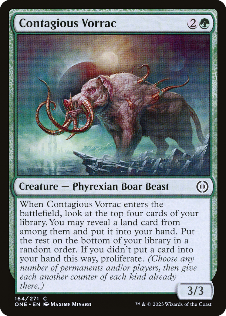 Vorrac contagieux [Phyrexia : Tous seront un] 