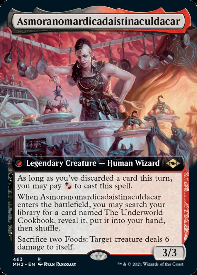 Asmoranomardicadaistinaculdacar (Extended Art) (MH2-463) - Modern Horizons 2: (Extended Art)