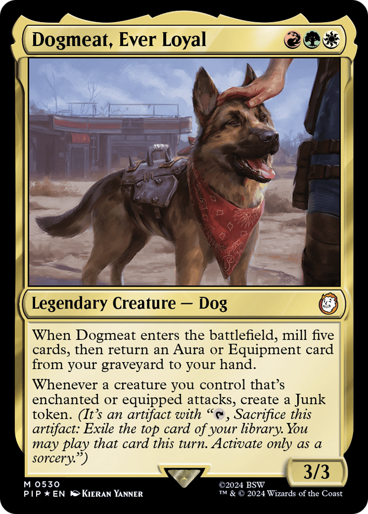 Viande de chien, toujours fidèle (Surge Foil) [Fallout] 