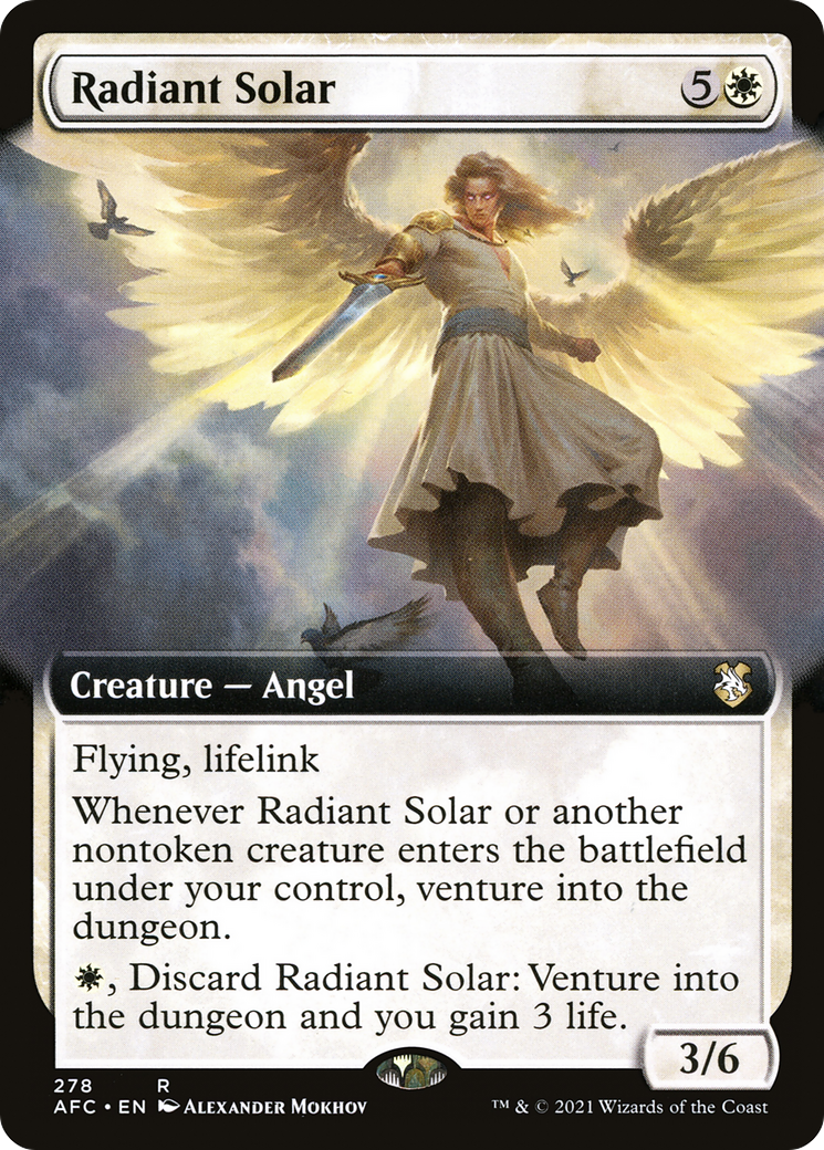 Radiant Solar (Extended Art) [Donjons &amp; Dragons : Aventures dans le commandant des royaumes oubliés] 