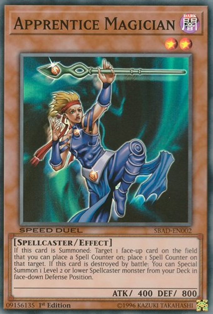 Apprenti magicien [SBAD-EN002] Super Rare 