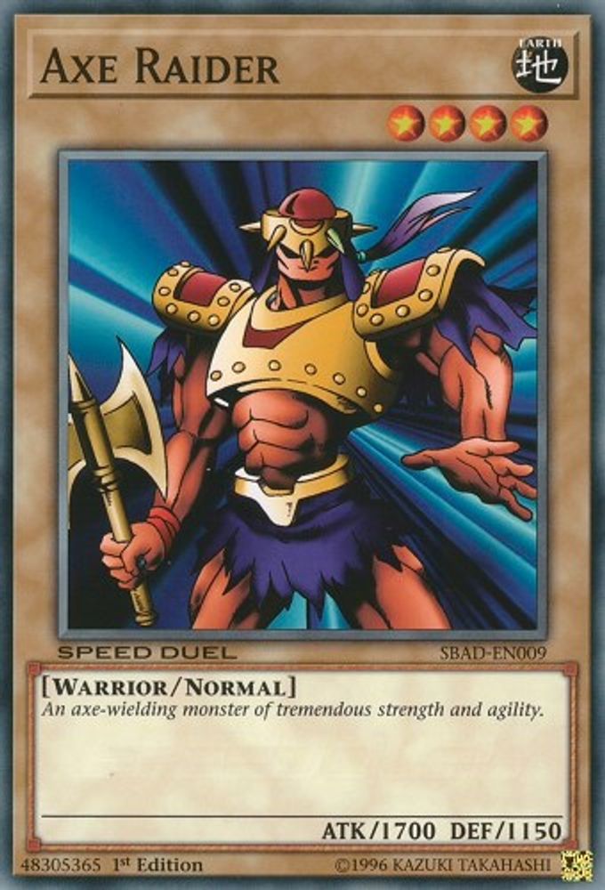 Axe Raider (SBAD-EN009) - Common
