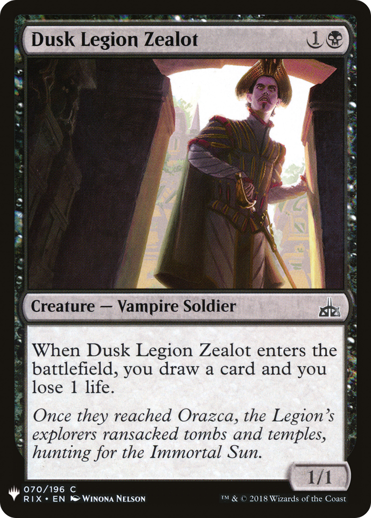 Zélote de la Légion du Crépuscule [Booster Mystère] 