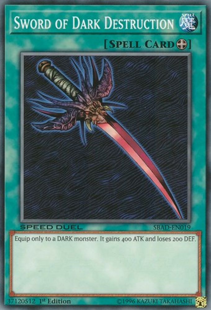 Sword of Dark Destruction (SBAD-EN019) - Common