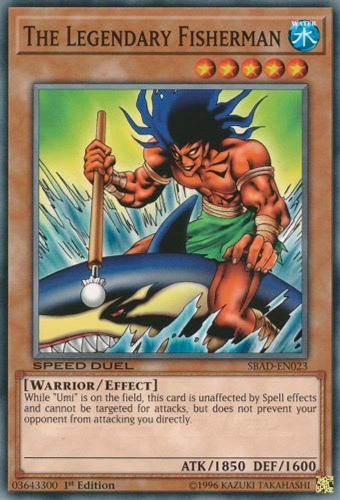 The Legendary Fisherman (SBAD-EN023) - Common