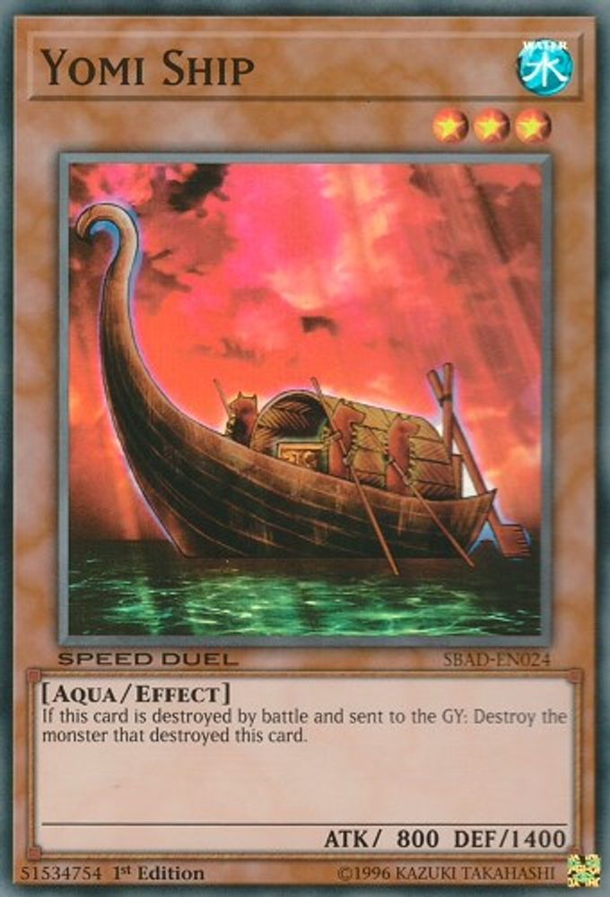 Yomi Ship (SBAD-EN024) - Super Rare