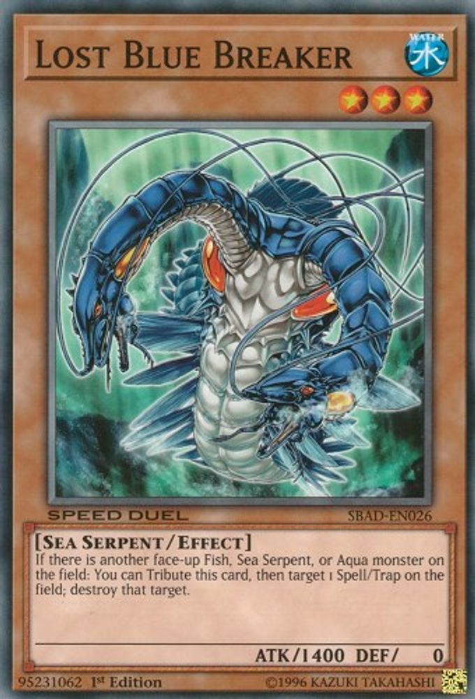 Lost Blue Breaker (SBAD-EN026) - Common