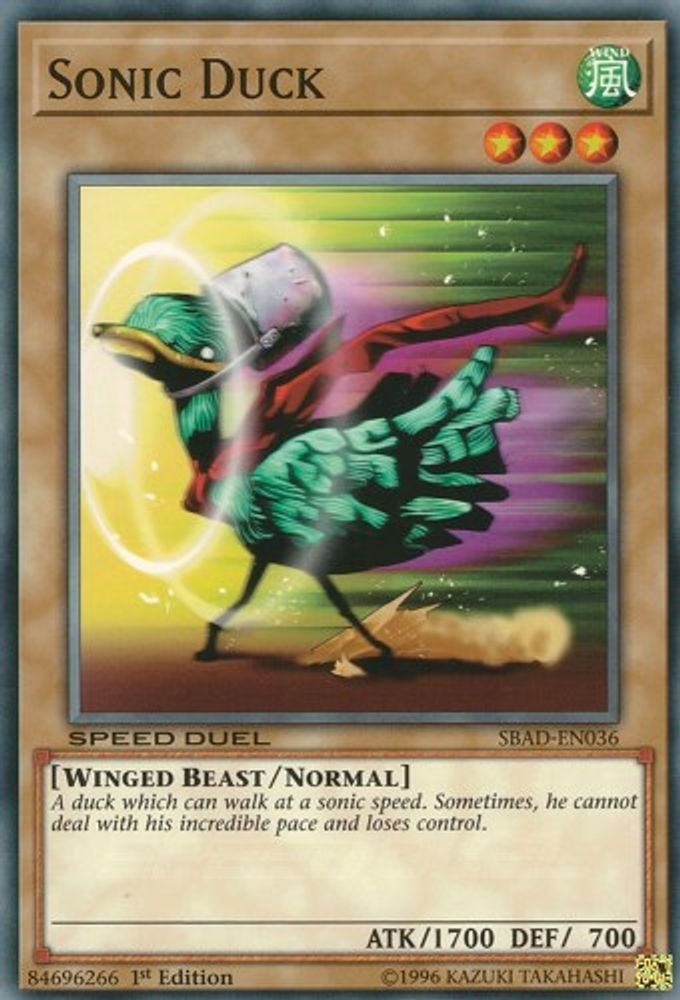 Sonic Duck (SBAD-EN036) - Common
