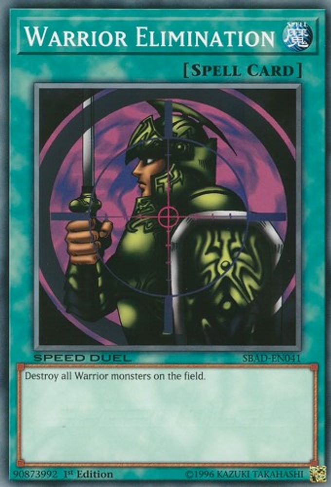Warrior Elimination (SBAD-EN041) - Common