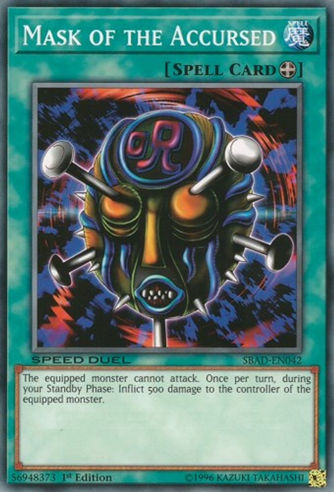 Mask of the Accursed (SBAD-EN042) - Common