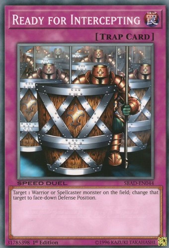 Ready for Intercepting (SBAD-EN044) - Common