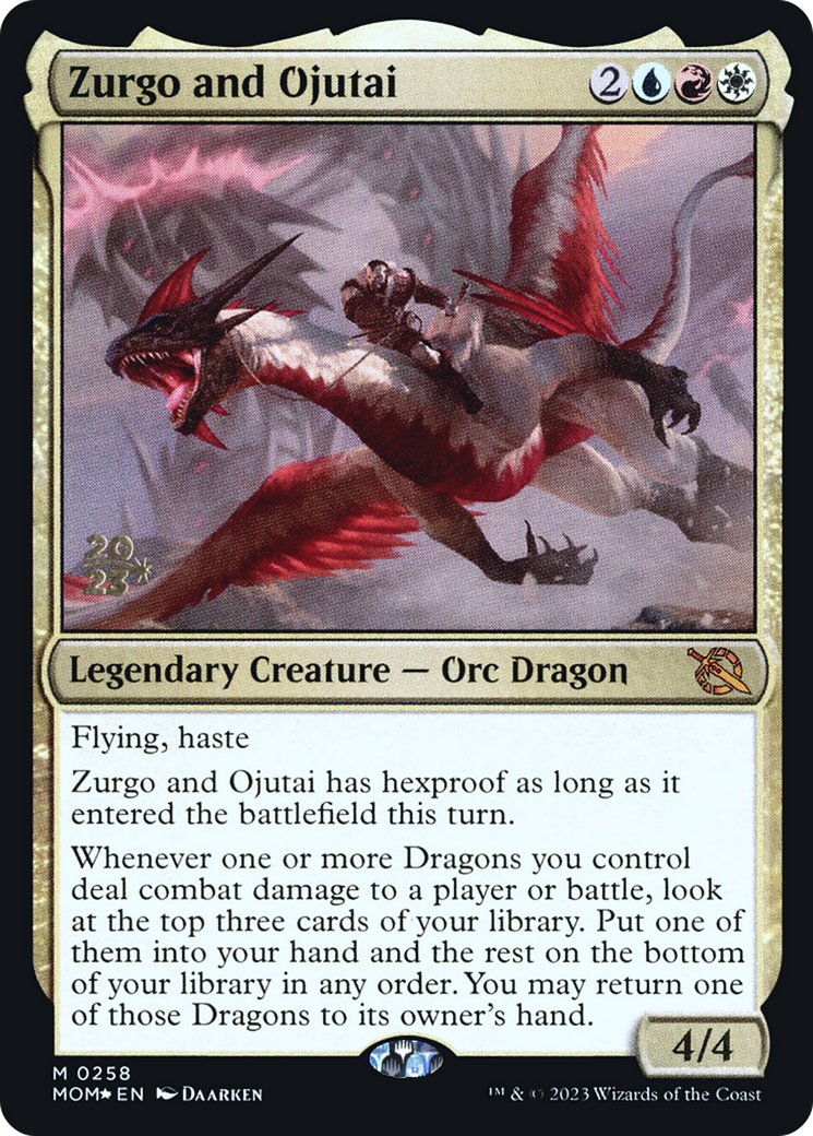 Zurgo et Ojutai [Promotions avant-première de la Marche de la Machine] 