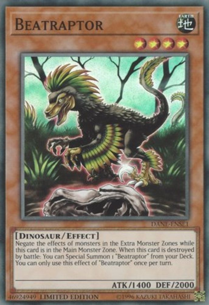 Beatraptor (DANE-ENSE1) - Super Rare