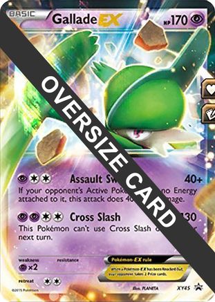 Gallade EX (XY45) (Carte Jumbo) [XY : Black Star Promos] 