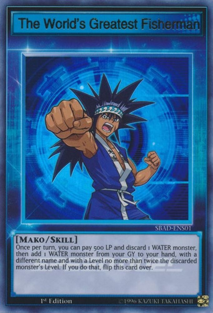 The World's Greatest Fisherman (SBAD-ENS01) - Ultra Rare