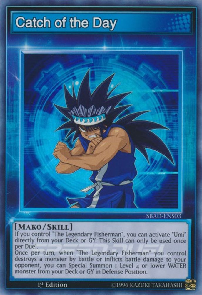 Catch of the Day (SBAD-ENS03) - Super Rare