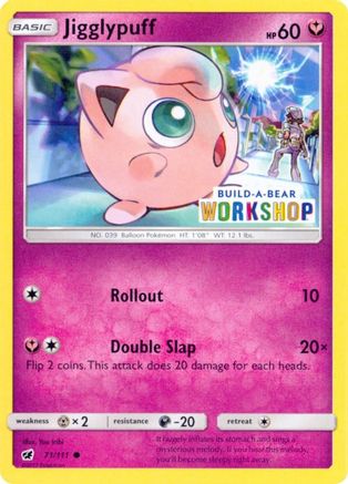 Jigglypuff (Build-A-Bear Workshop Exclusive) 071/111  - Promo