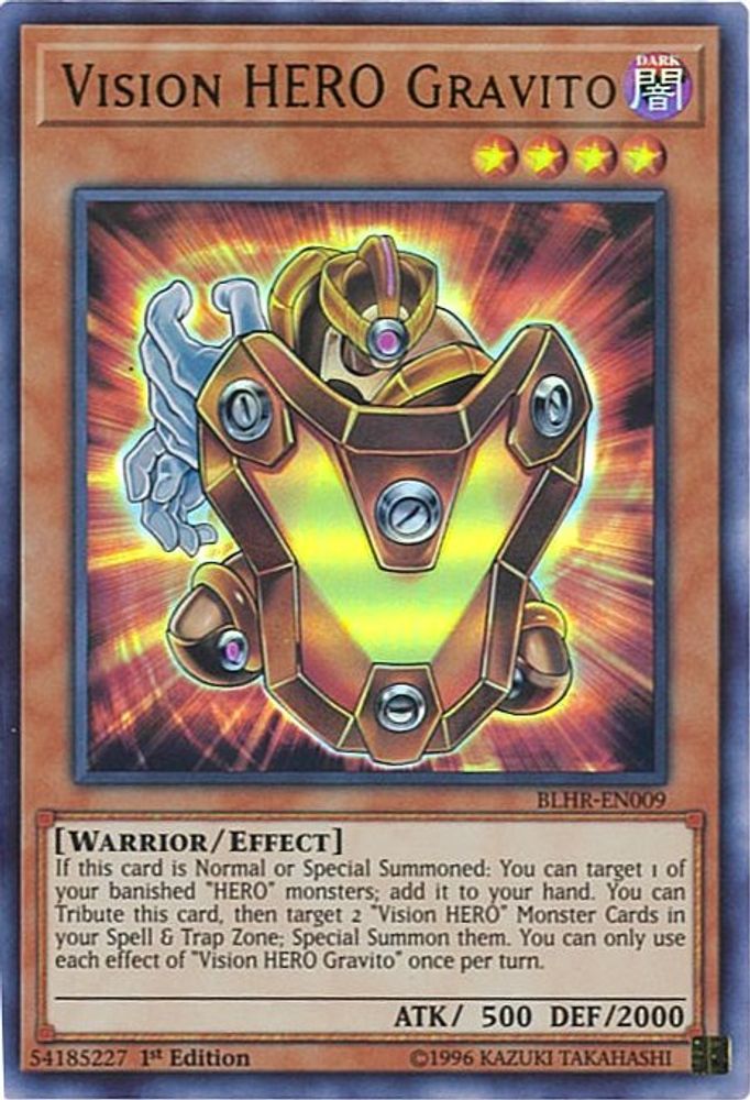 Vision HERO Gravito (BLHR-EN009) - Ultra Rare