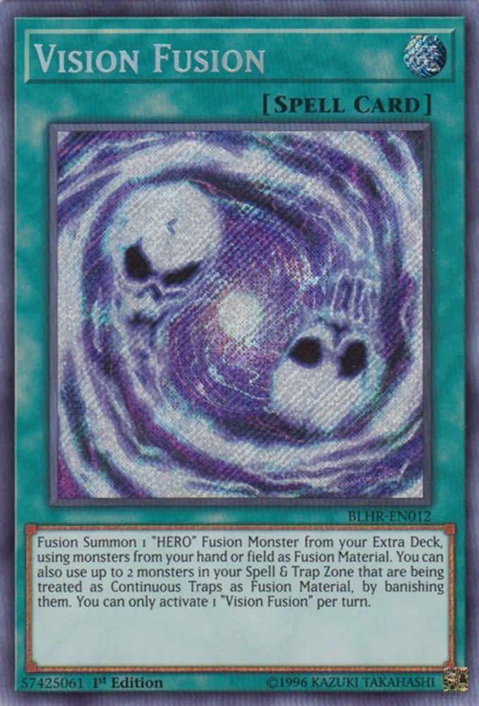 Vision Fusion [BLHR-EN012] Secret Rare 