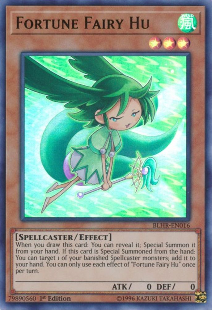 Fortune Fairy Hu (BLHR-EN016) - Ultra Rare