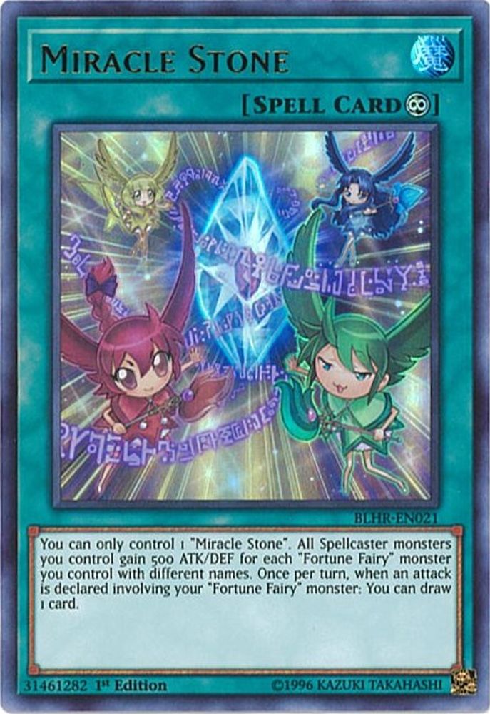 Miracle Stone (BLHR-EN021) - Ultra Rare