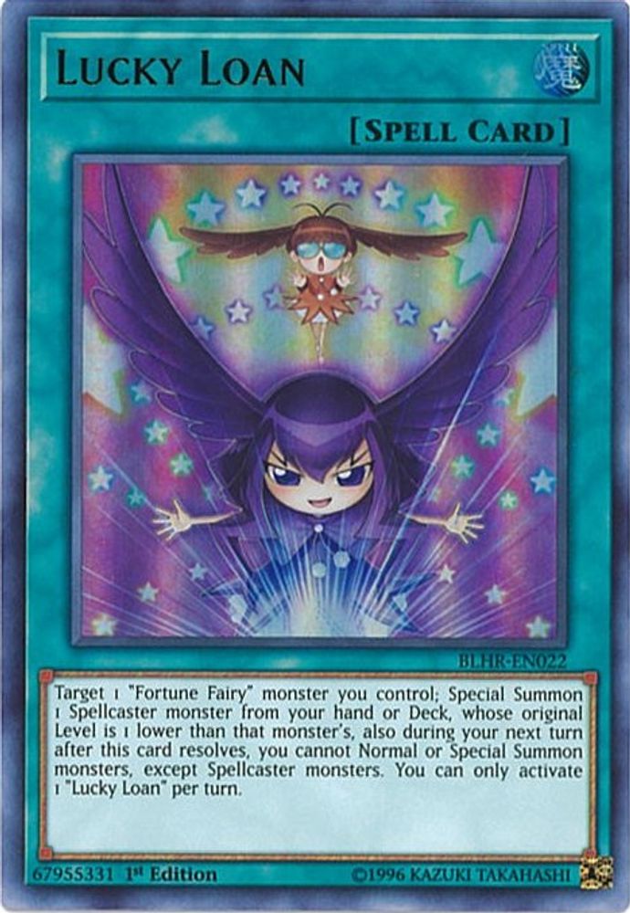 Lucky Loan (BLHR-EN022) - Ultra Rare