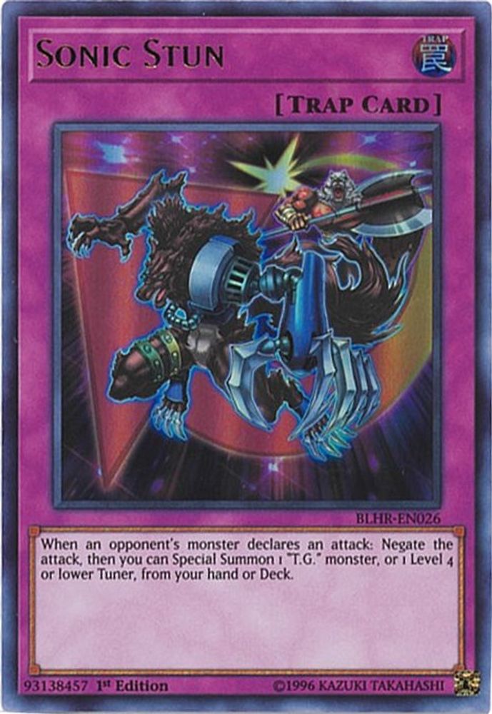 Sonic Stun (BLHR-EN026) - Ultra Rare