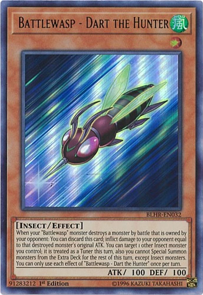 Battlewasp - Dart the Hunter (BLHR-EN032) - Ultra Rare