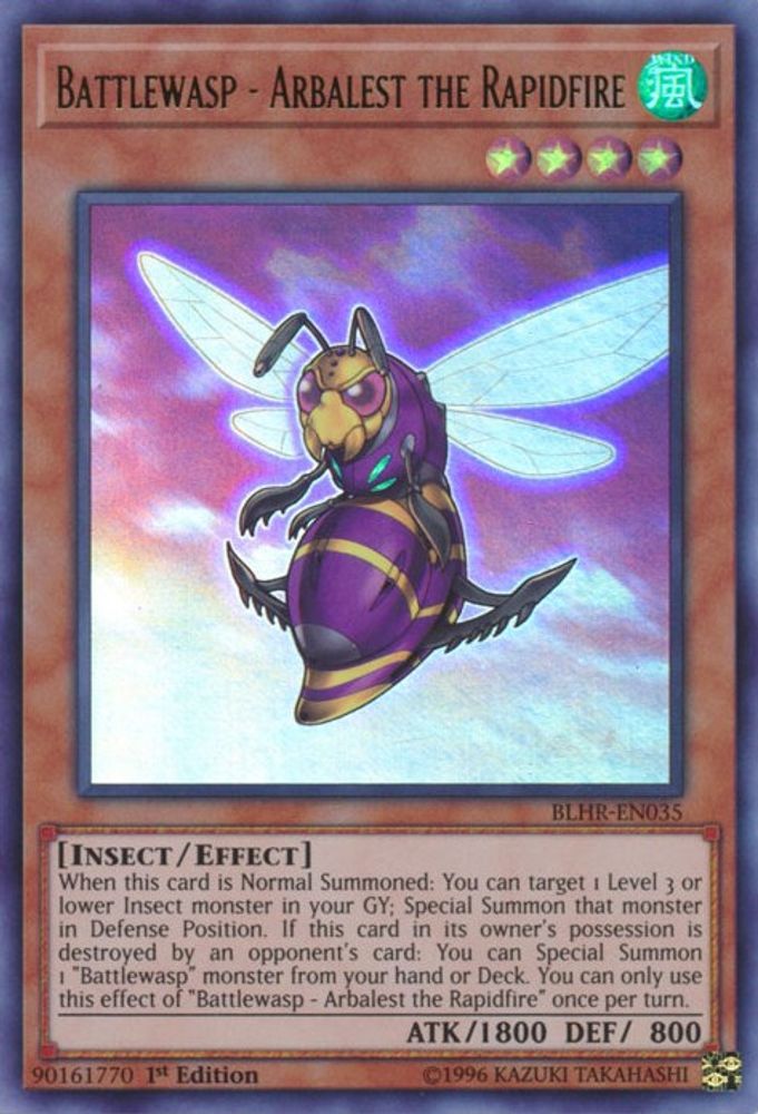Battlewasp - Arbalest the Rapidfire (BLHR-EN035) - Ultra Rare