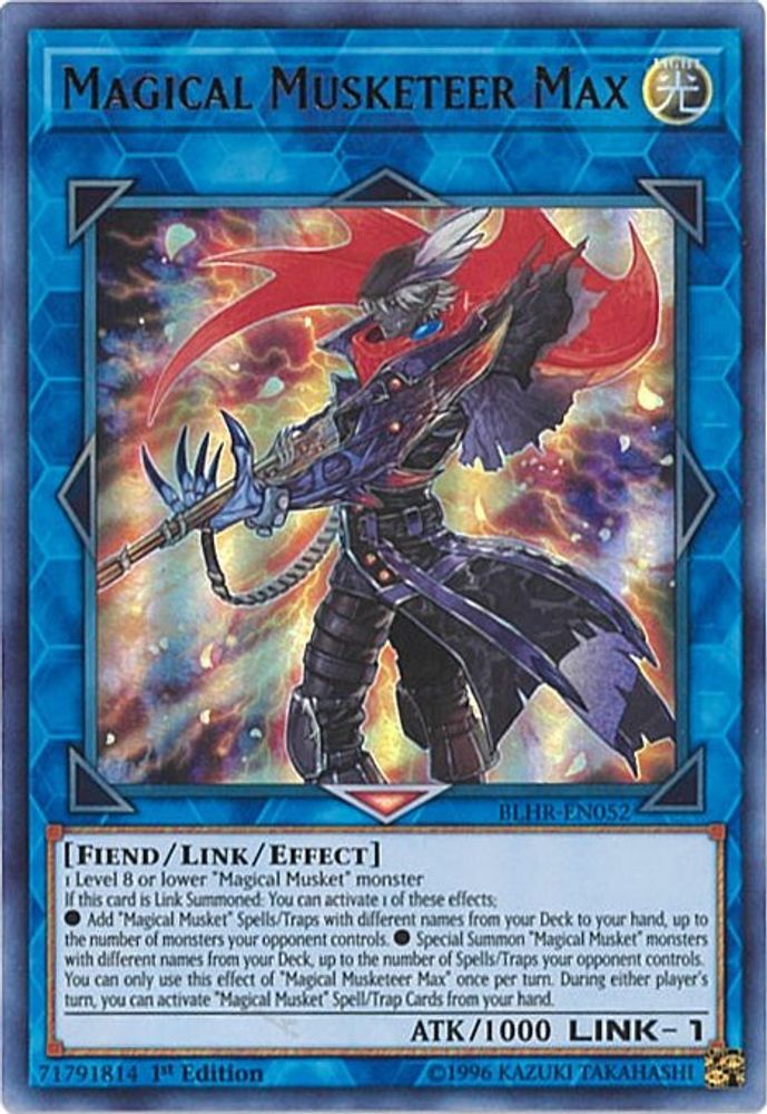 Magical Musketeer Max (BLHR-EN052) - Ultra Rare
