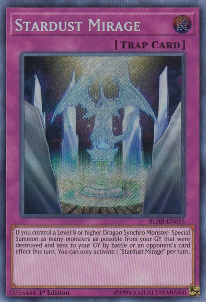 Mirage Stardust [BLHR-EN055] Secret Rare 