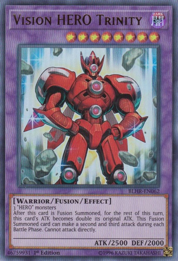 Vision Hero Trinity [BLHR-EN062] Ultra Rare 