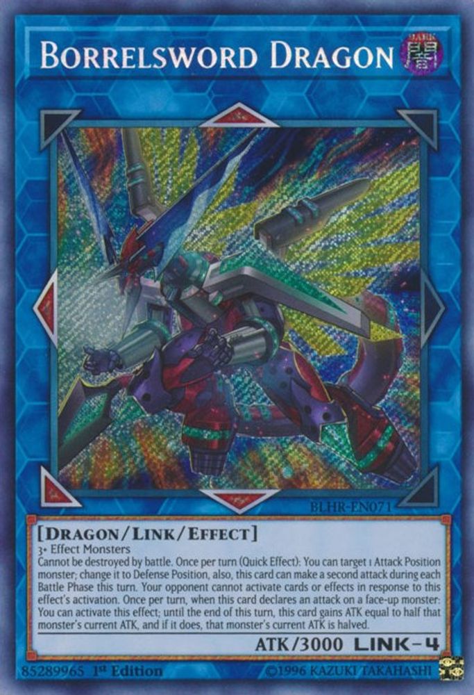 Borrelsword Dragon (BLHR-EN071) - Secret Rare