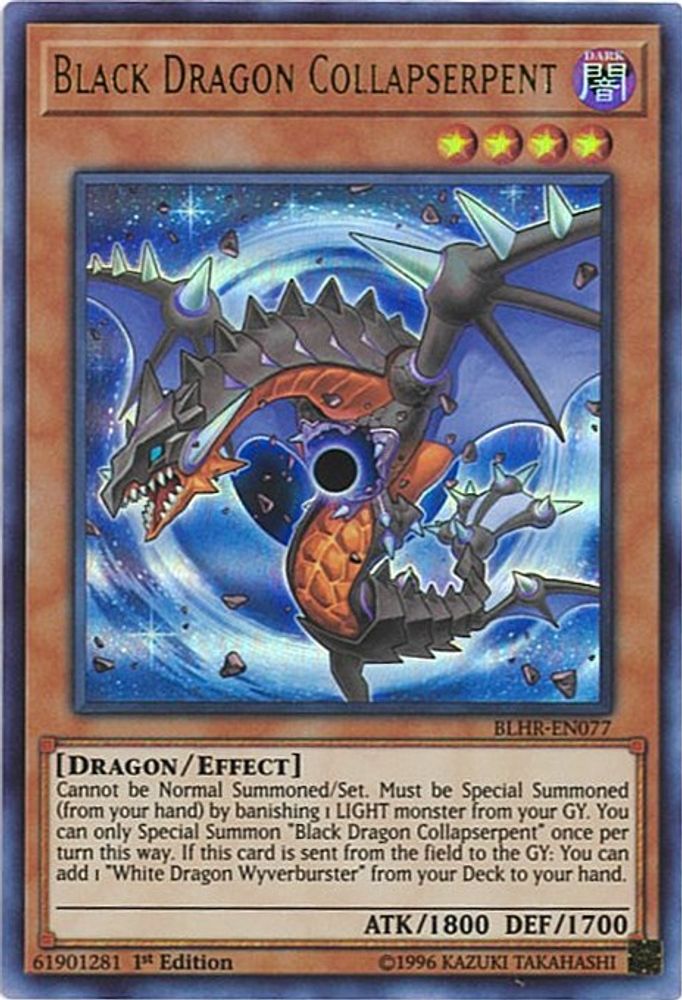 Black Dragon Collapserpent (BLHR-EN077) - Ultra Rare