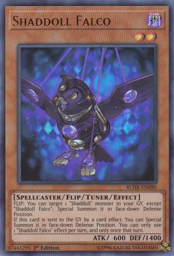 Shaddoll Falco (BLHR-EN080) - Ultra Rare
