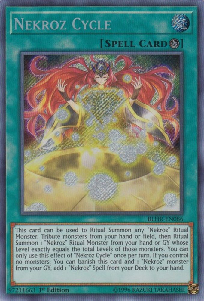 Cycle Nekroz [BLHR-EN086] Secret Rare 