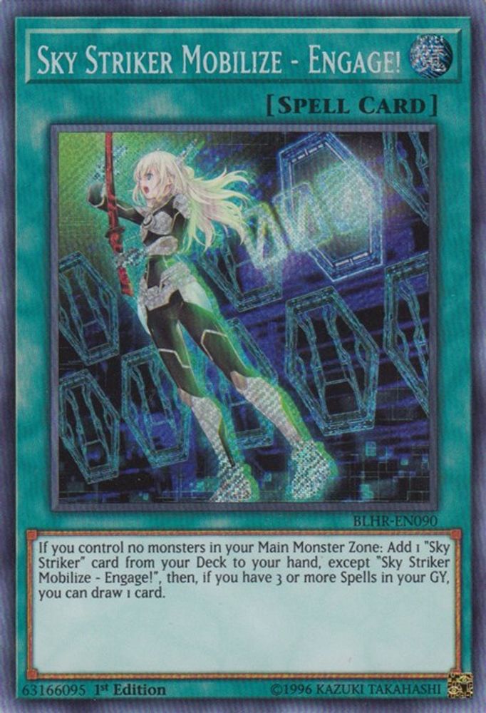Sky Striker Mobilize - Engage! (BLHR-EN090) - Secret Rare
