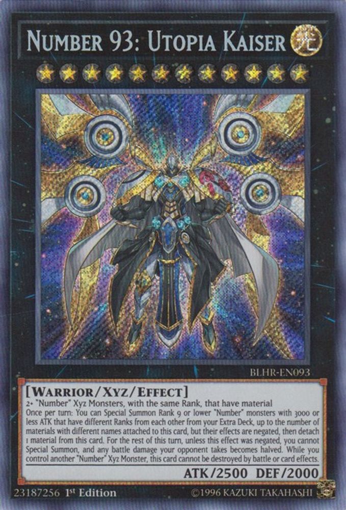 Numéro 93 : Utopie Kaiser [BLHR-EN093] Secret Rare 
