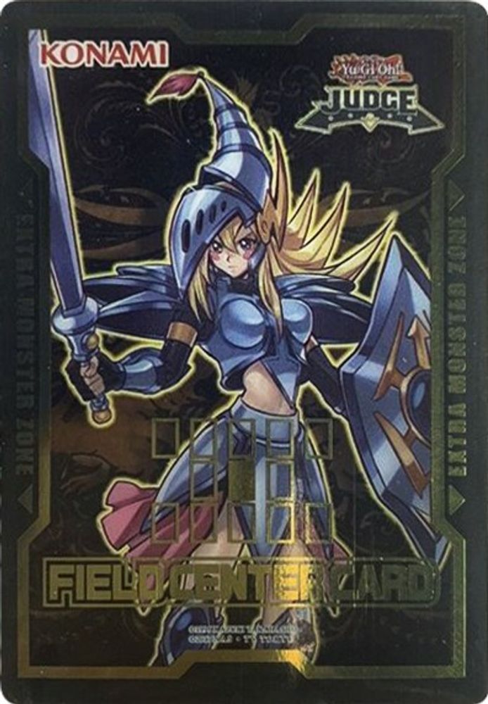 Official Judge Field Center Token: Dark Magician Girl the Dragon Knight () - Promo