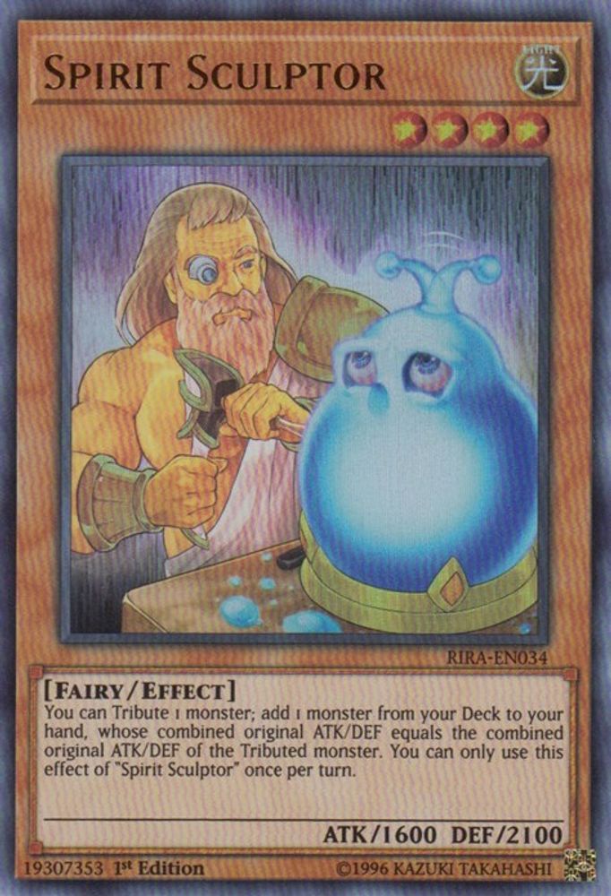 Spirit Sculptor (RIRA-EN034) - Ultra Rare