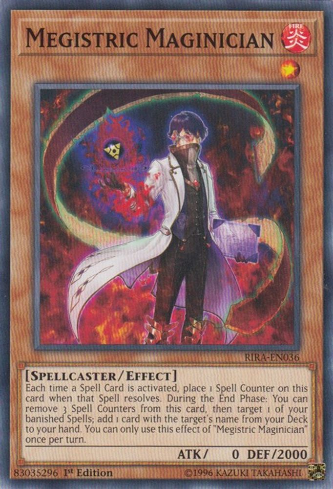 Megistric Maginician (RIRA-EN036) - Common