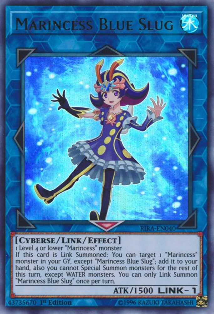 Marincess Blue Slug (RIRA-EN040) - Ultra Rare