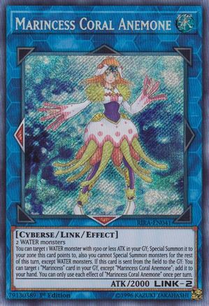 Anémone de corail Marincesse [RIRA-EN041] Secret Rare 