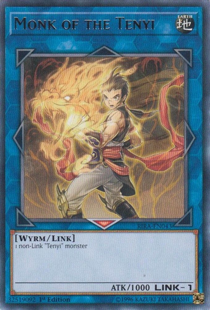 Monk of the Tenyi (RIRA-EN043) - Rare
