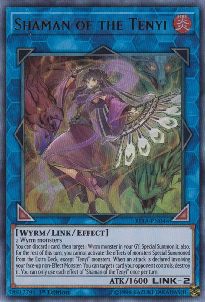 Chaman des Tenyi [RIRA-EN044] Ultra Rare 