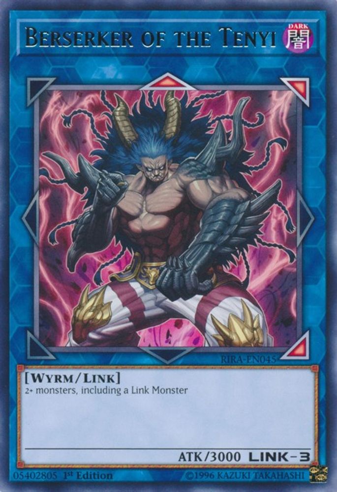 Berserker of the Tenyi (RIRA-EN045) - Rare
